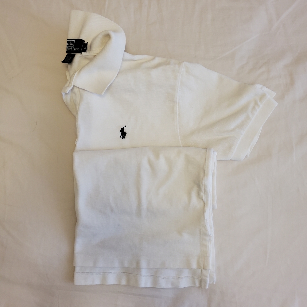 Ralph Lauren Polo Shirt Medium White